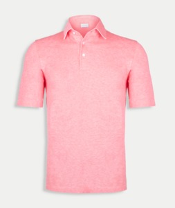 Doriani cotton jersey shirt royal pink | tailorable