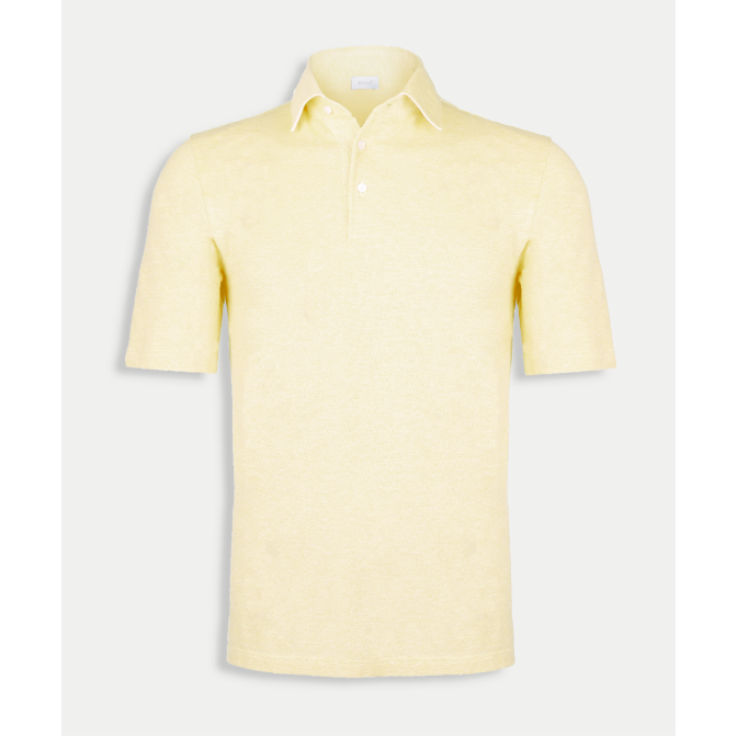 Doriani cotton jersey shirt limone | tailorable