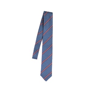 Stefano bigi stripe pure cashmere tie | tailorable